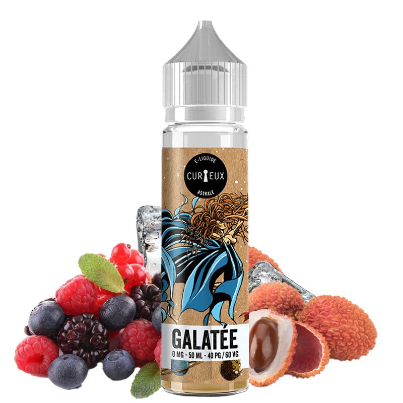 E-Liquid Galatée (Litschi, Rote Beeren) 50 ml Édition Astrale