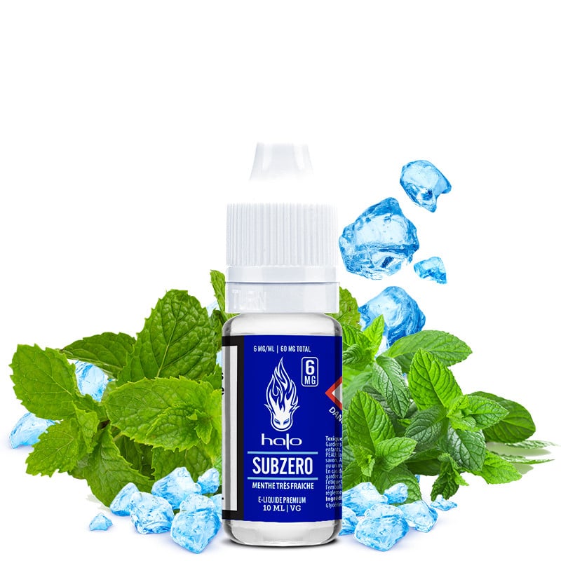 E-liquid Subzero (fresh mint) - Halo 10 ml