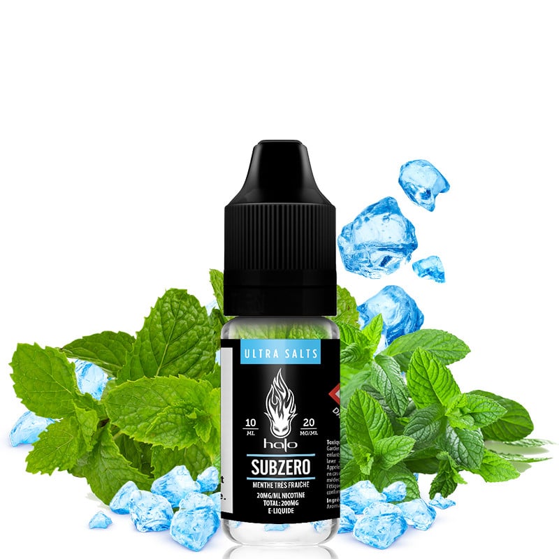 E-Liquid Subzero - Ultra Salts by Halo - 10ml