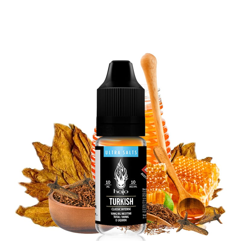 E-Liquid Turkish - Ultra Salts by Halo - 10ml