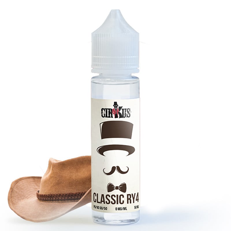 E-liquid Classic RY4 (blond tobacco, caramel) - Cirkus Authentic 50 ml