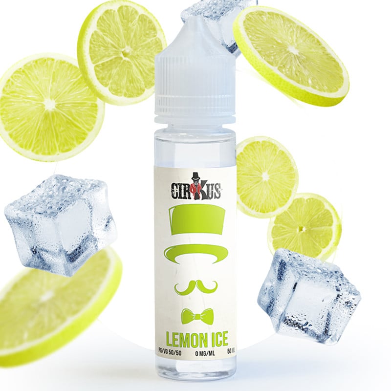 E-liquid Lemon Ice flavour - Cirkus Authentic 50 ml