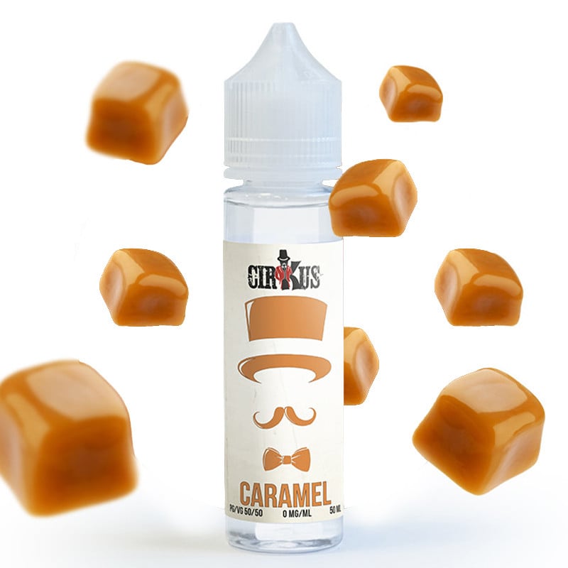 E-liquid Caramel flavour - Cirkus Authentic 50 ml