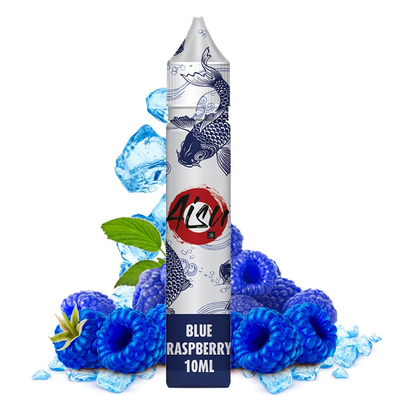 E-Liquid Nikotinsalze Blue Raspberry blaue Himbeere & Menthol - Aisu