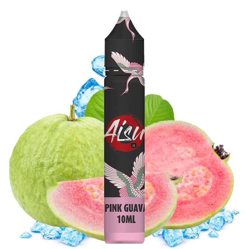 E-Liquid Nikotinsalze Pink Guava Guave-Geschmack 10 ml - Aisu