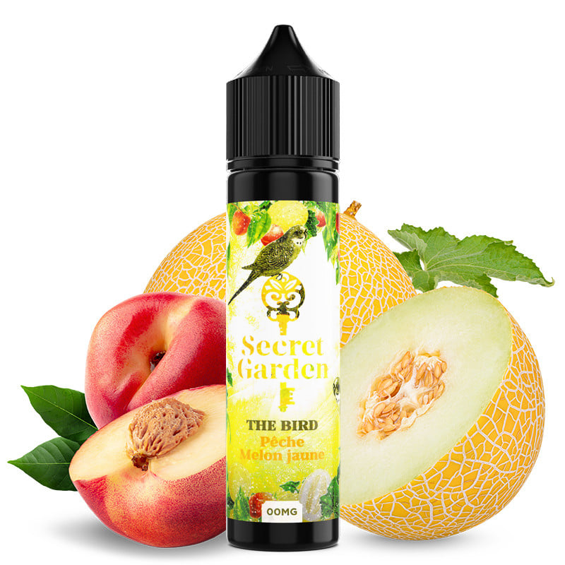 E-liquid The Bird (peach, yellow melon) - Secret Garden 50 ml