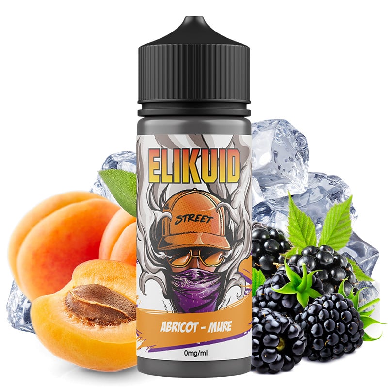 E-Liquid Aprikose Brombeere - Elikuid Street by O'Jlab | 100ml "Shortfill 120ml"