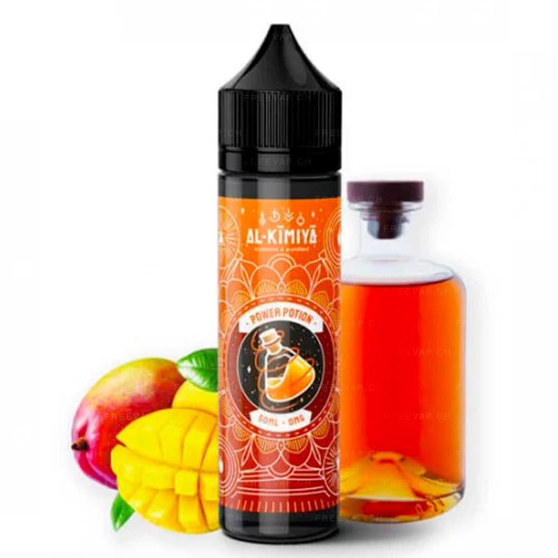 E-liquide Power potion saveurs tamarin, mangue, rhum - Al-kimiya