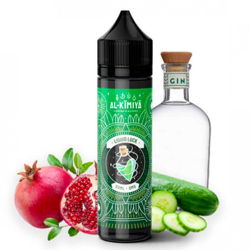 E-Liquid Liquid Luck Gurke Granatapfel & Gin - Al-Kimiya