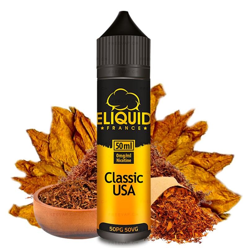 Classic USA (rolling tobacco) - Originals by Eliquid France | 50ml