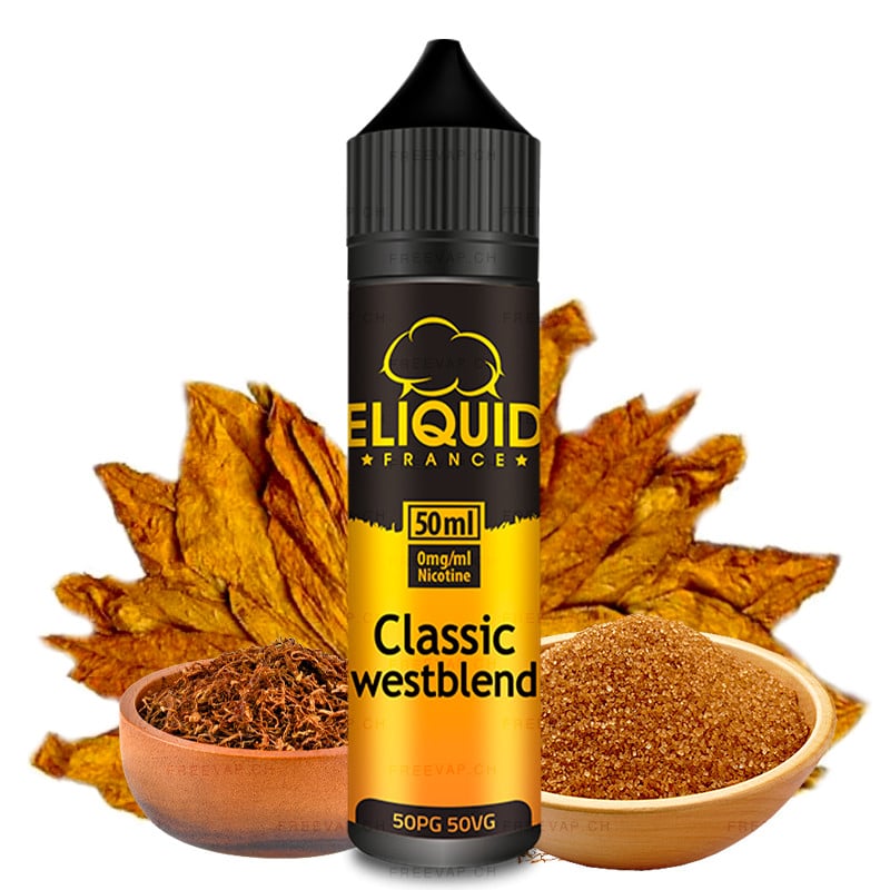 Classic Westblend (Tabak & Zucker) - Originals by Eliquid France | 50ml