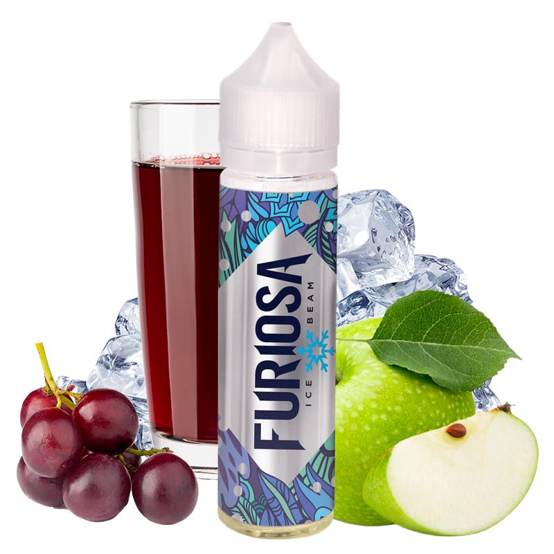 E-Liquid Ice Beam (Traubensaft, Apfel & Menthol) - Furiosa | 40ml