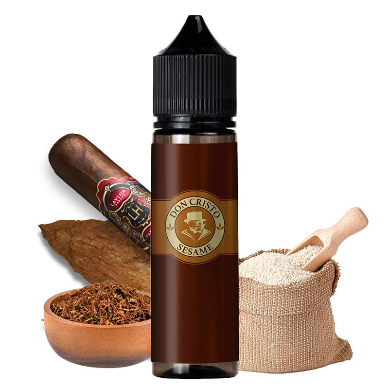 E-Liquide Don Cristo Sesame (cigare cubain, sésame) - Don Cristo 50 ml