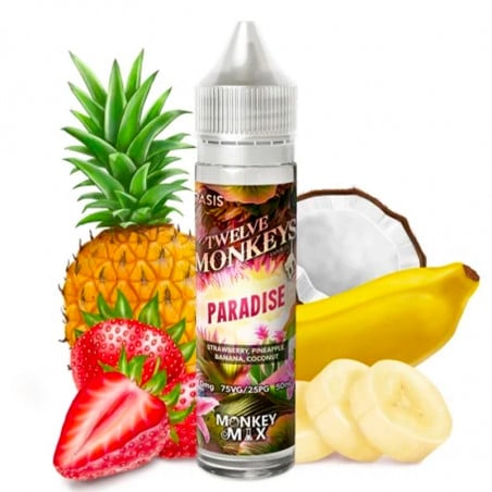 Paradise - Oasis by Twelve Monkeys | 50 ml "Shortfill 60 ml"