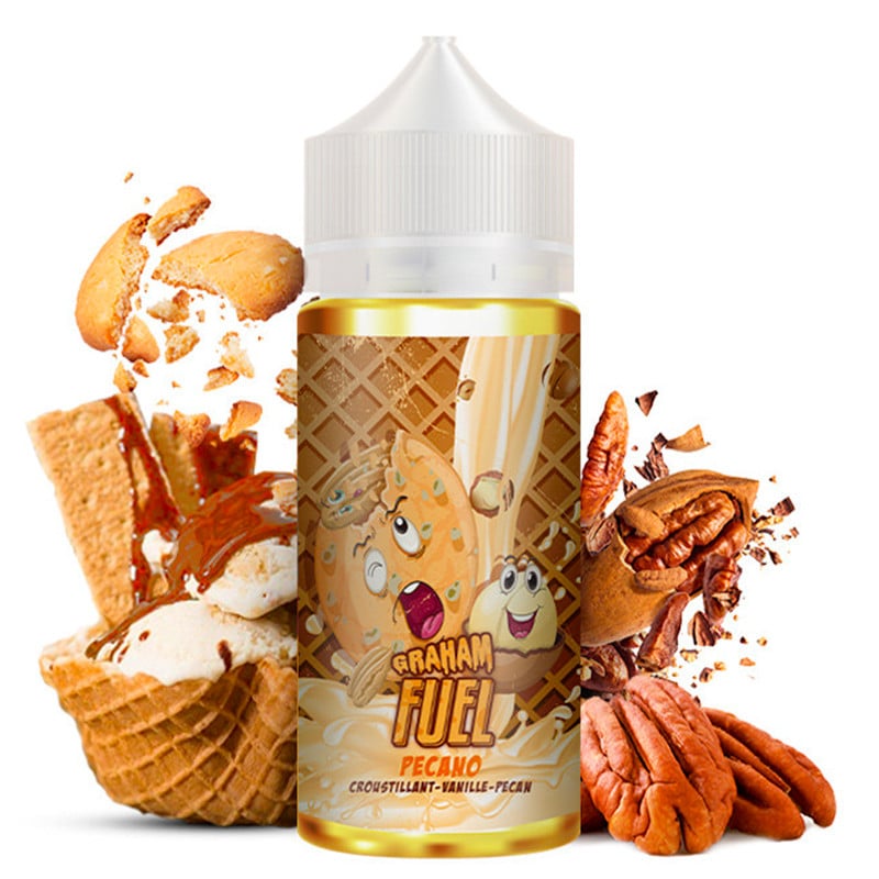 E-Liquid Pecano ( Pekannüsse & Vanillekeks) - Graham Fuel by Maison Fuel | 100 ml "Shortfill 120 ml"