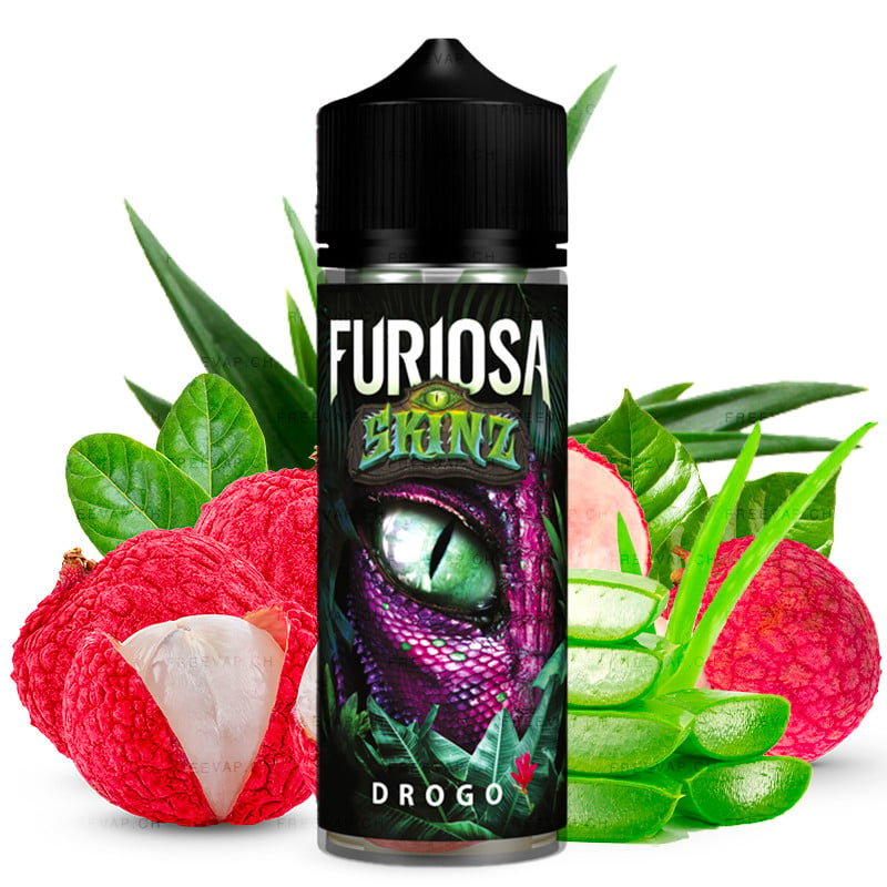 E-liquid Drogo (aloe vera, lychee) - Furiosa Skinz 80 ml