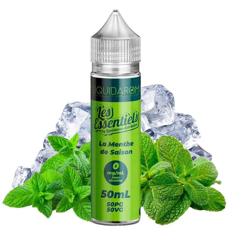 E-liquid Seasonal Mint (spearmint) - Les Essentiels 50 ml