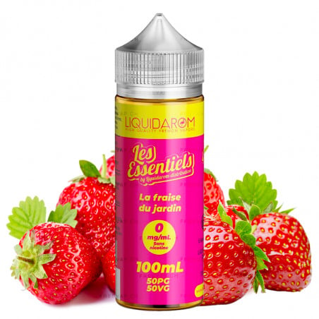 La Fraise du Jardin - Shortfill format - Les Essentiels by LiquidArom | 100ml