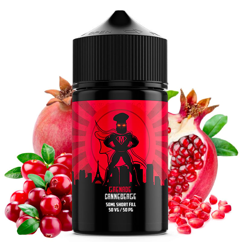 50 ml E-Liquid Granatapfel Cranberry von Super Mukk by Mukk Mukk