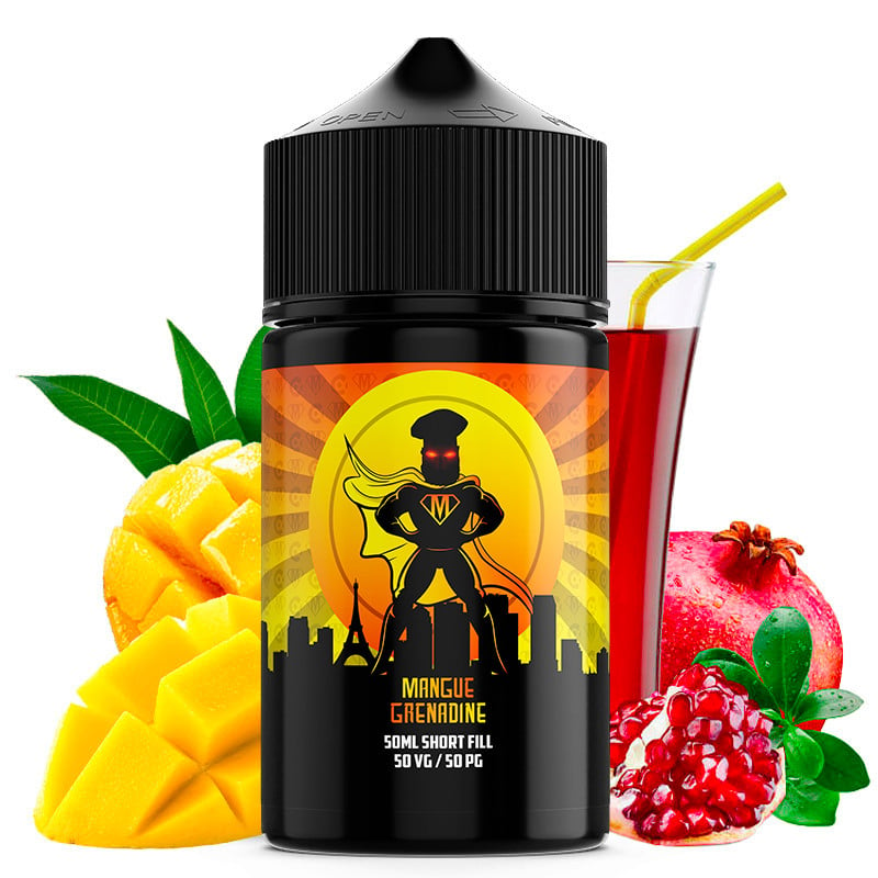 E-Liquid Mango Granatapfel - Super Mukk by Mukk Mukk | 50ml "Shortfill 75ml"