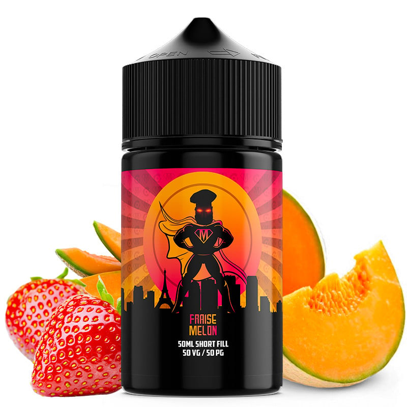 Fraise melon - Super Mukk by mukk Mukk - 50ml in 75ml