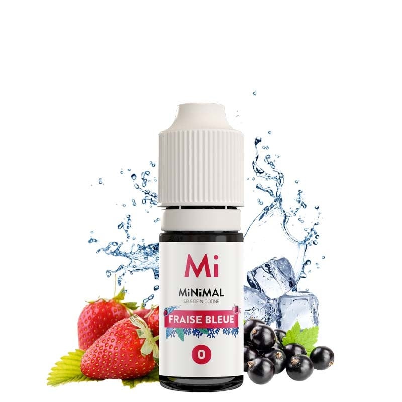 E-Liquid Blaue Erdbeere (Erdbeere, Johannisbeere & Frische) - Nikotinsalze - MiNiMaL by The Fuu | 10ml