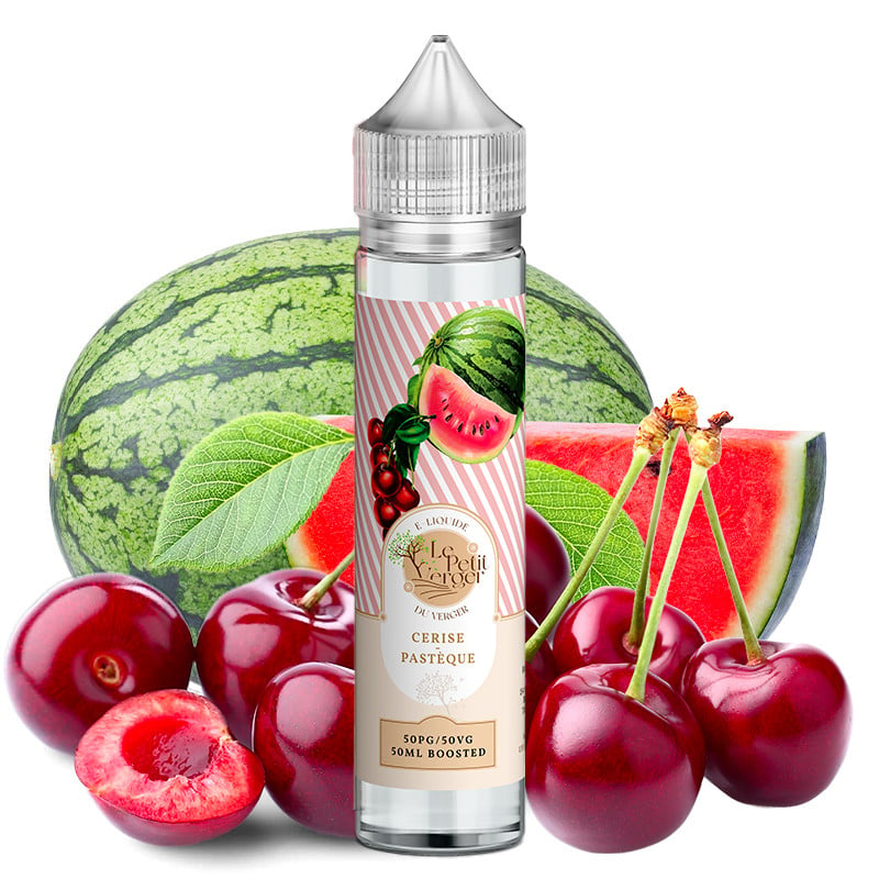 E-Liquid Kirsche & Wassermelone - Le Petit Verger by Savourea | 50ml "Shortfill 70ml"