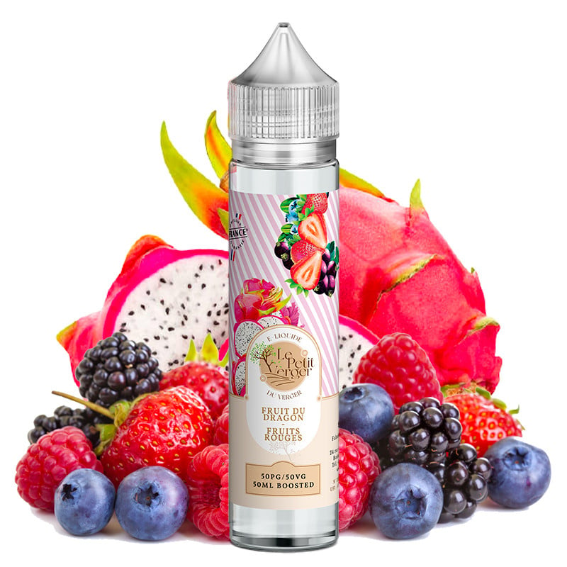 E-Liquid Drachenfrucht & Rote Früchte - Le Petit Verger by Savourea | 50ml "Shortfill 70ml"