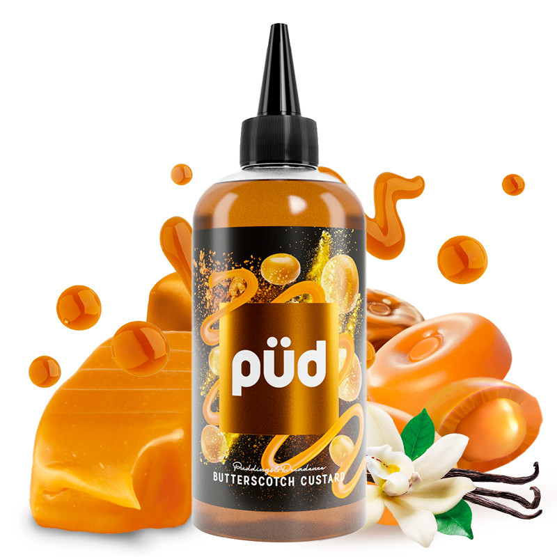 E Liquid Butterscotch Custard P d by Joe s Juice 200 ml FREEVAP