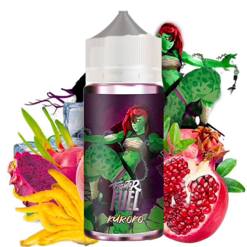 E-Liquid Kuroko ( Drachenfrucht, Granatapfel & Buddhas Hand) - Fighter Fuel by Maison Fuel | 100ml "Shortfill 120ml"