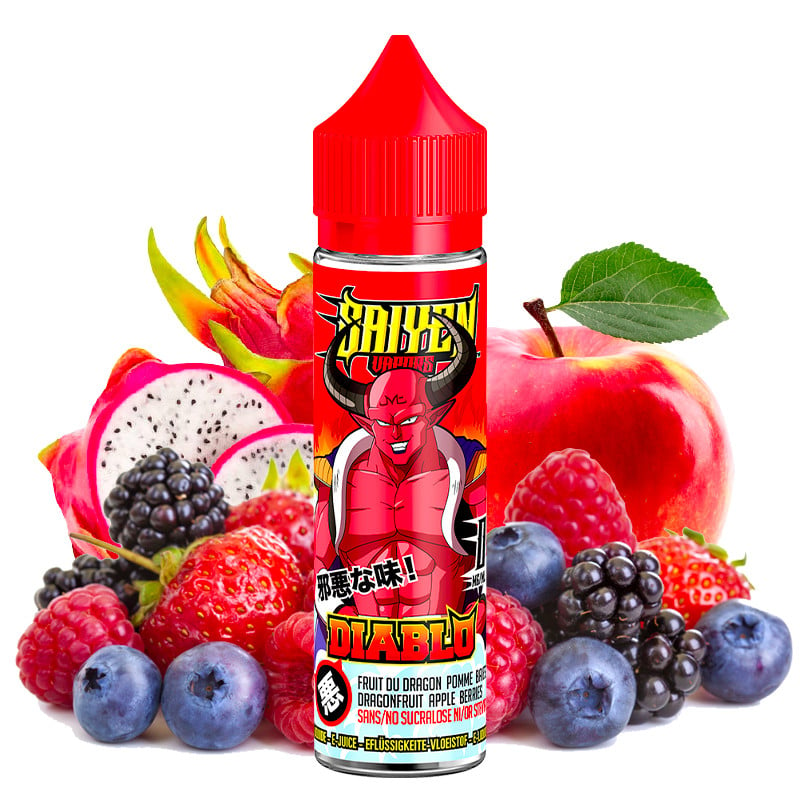 50 ml E-Liquid Diablo (Rote Früchte) von Saiyen Vapors by Swoke