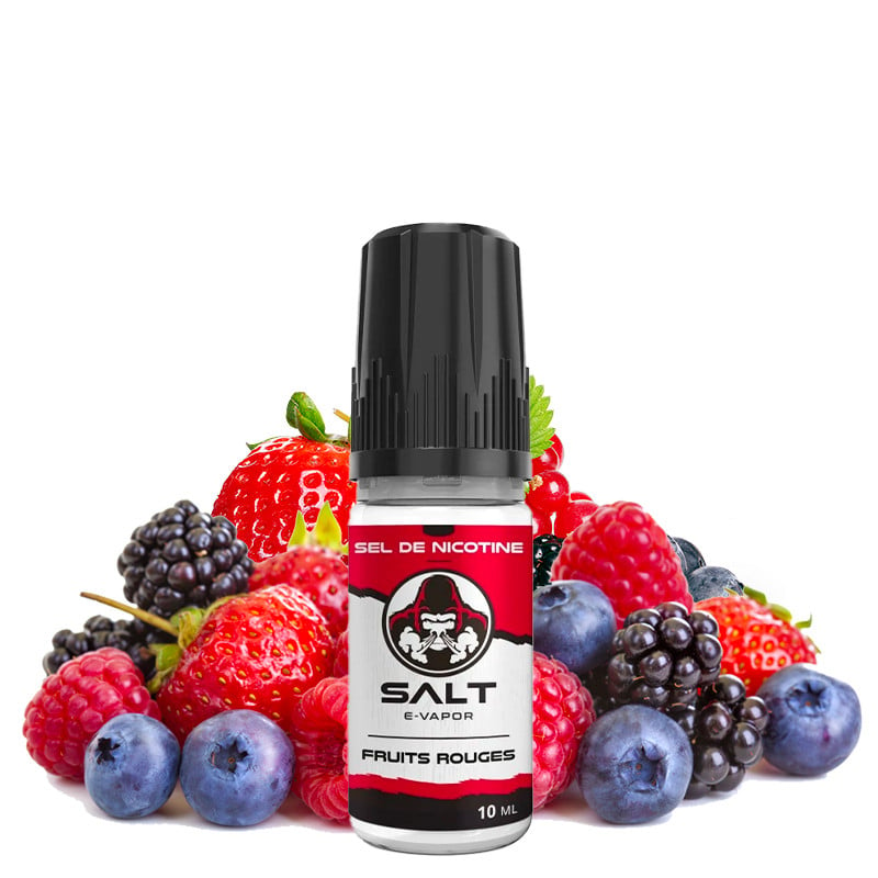 E-liquid Red Fruits - Nic salts - Salt E Vapor 10 ml