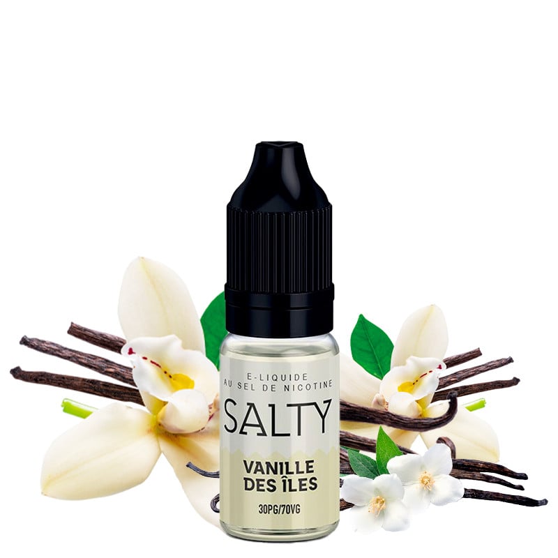 E-liquid Island Vanilla - Nic salts - Salty 10 ml