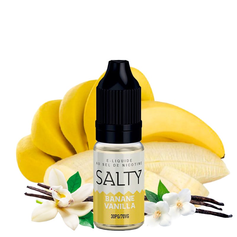 E-liquid Banana Vanilla - Nic salts - Salty 10 ml