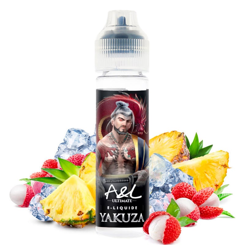 E-Liquid Yakuza (Litschi, Ananas & Frische) - Ultimate A&L | 50 ml "Shortfill 60 ml"