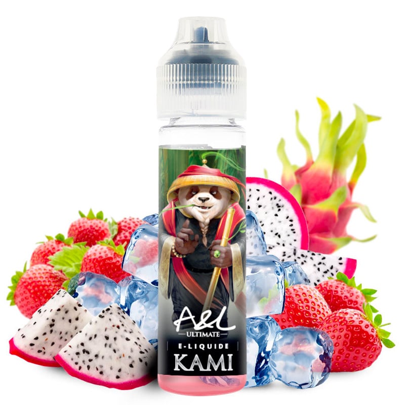 E-Liquid Kami (Drachenfrucht, Erdbeere & Ice) - Ultimate A&L | 50 ml "Shortfill 60 ml"