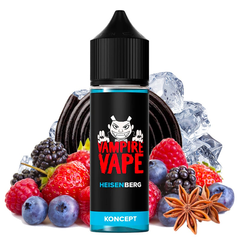 E-Liquid Heisenberg (Rote Früchte) - Shortfill Format (30PG/70VG) - Vampire Vape | 50ml