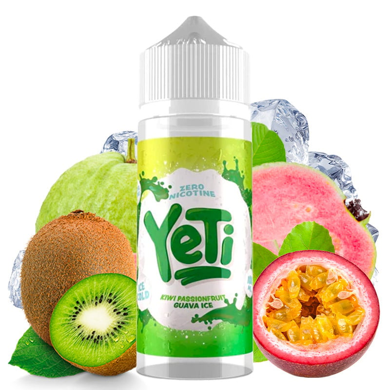 Eliquide Yeti Ice Cold 100 ml Kiwi Passion Goyave