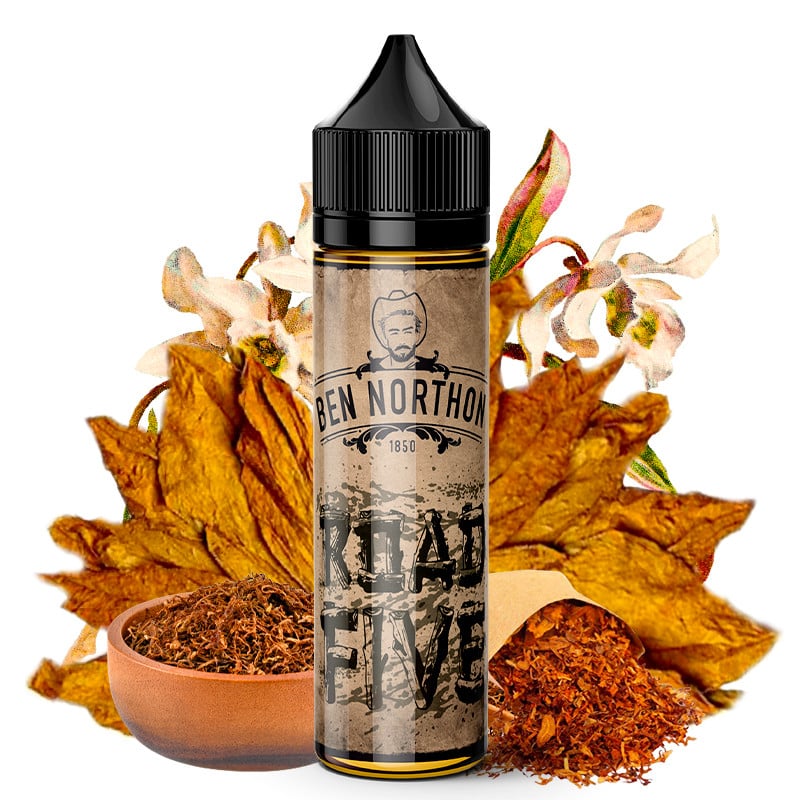 eliquid road five (blond tobacco, floral) 50ml ben northon