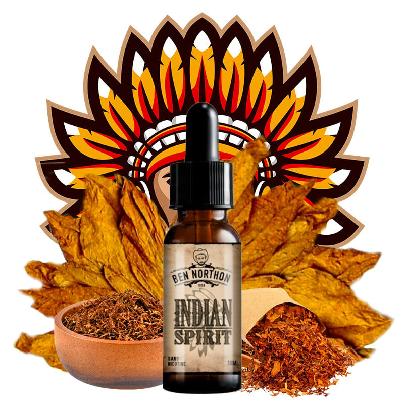 eliquid indian spirit (sweet tobacco, floral) 10ml ben northon