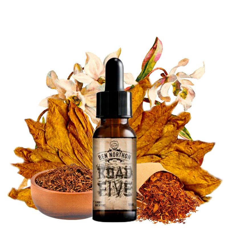 eliquid road five (blond floral tobacco) 10ml ben northon