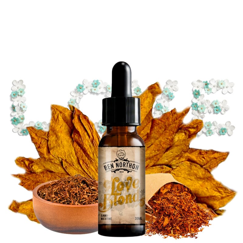 Eliquid love blond (blond tobacco, nuts) 10ml ben northon