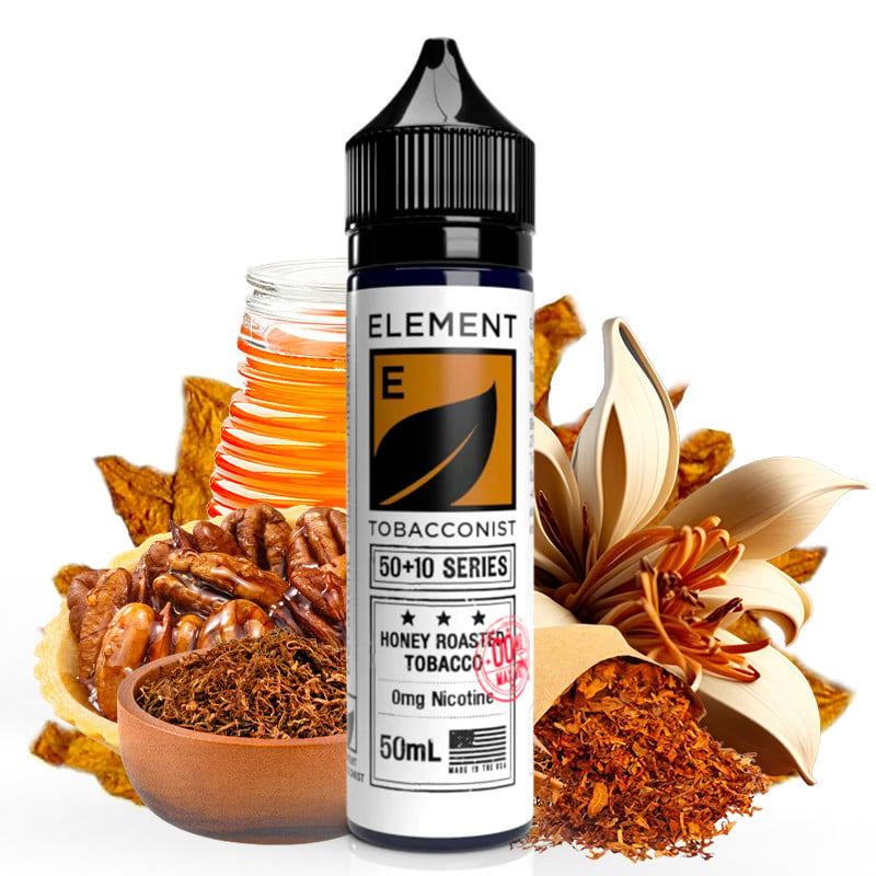 Eliquide honey roasted tobacco (tabac blond, miel) 50ml Element