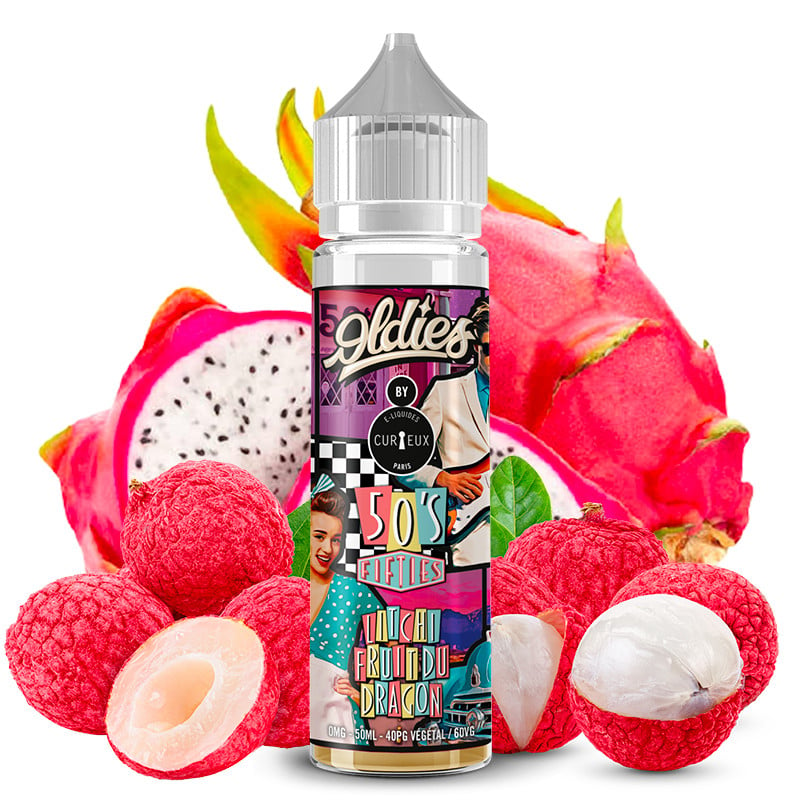 Litchi Dragon Fruit - Oldies by Curieux - 50ml