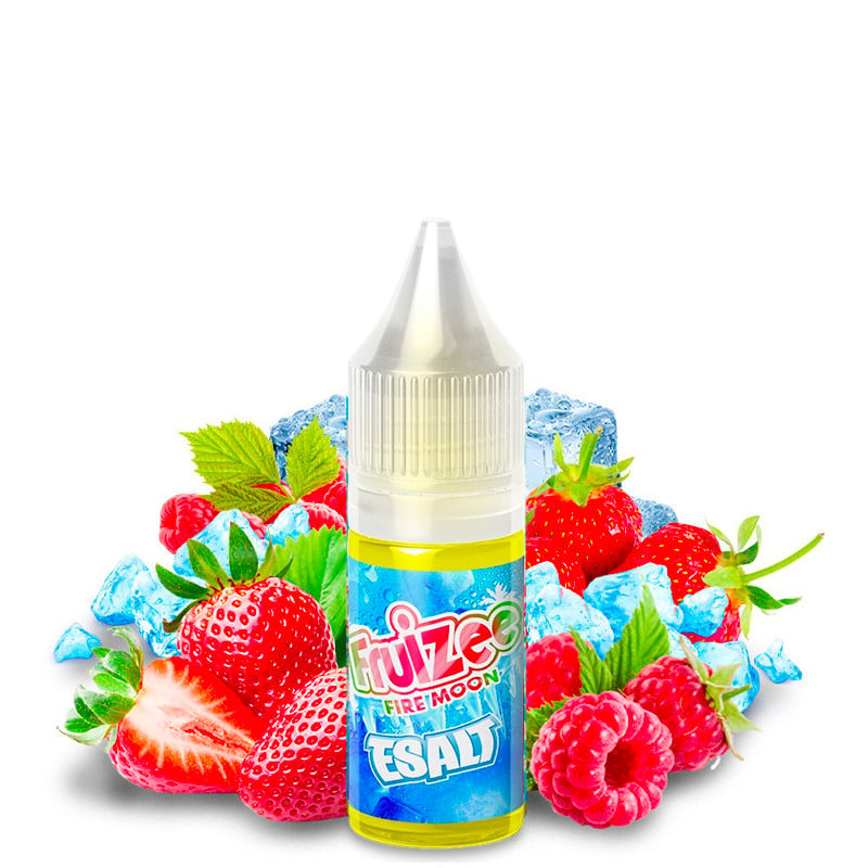 E-liquid Esalt Fire Moon strawberry raspberry taste