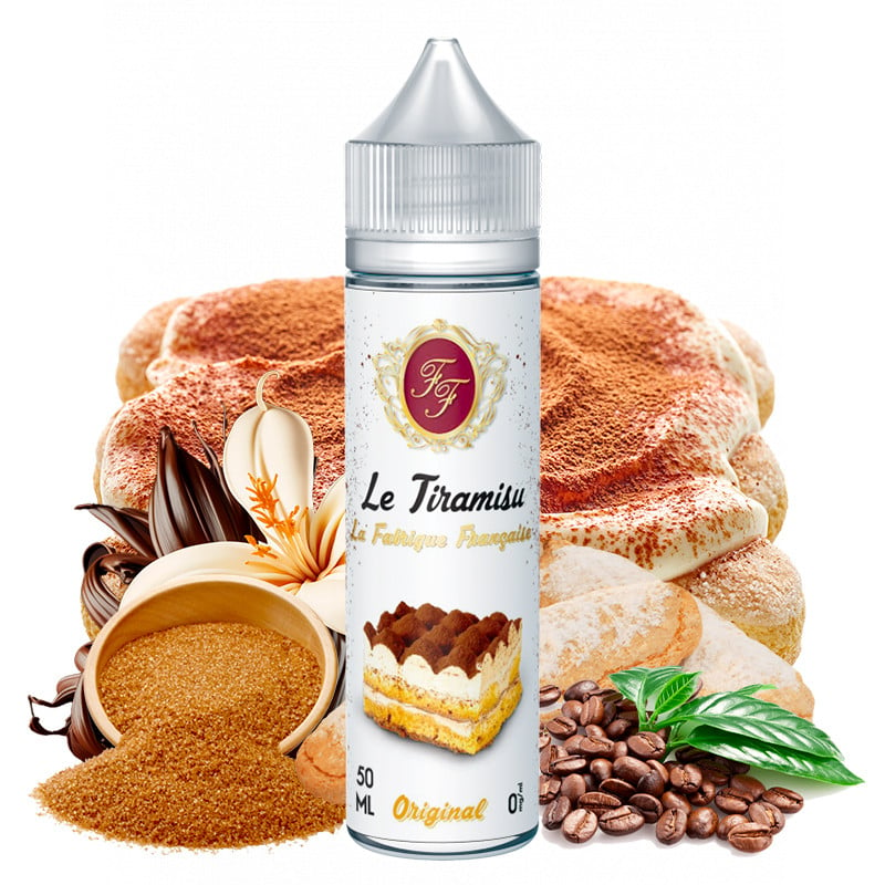 E-Liquid Le Tiramisu 50ml - La Fabrique Française