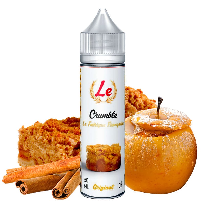 Eliquide le crumble 50ml la fabrique française