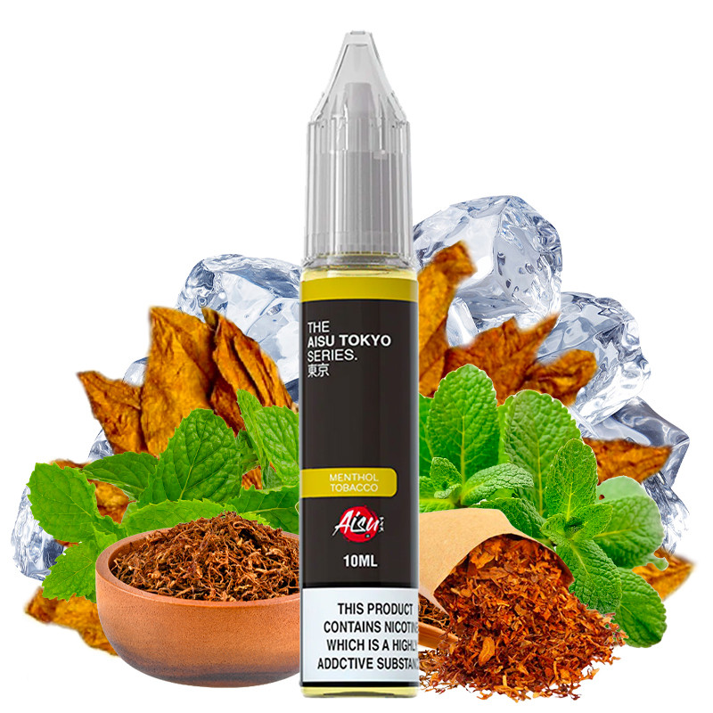 Eliquid Nicotine salts Classic Menthol flavors Aisu Menthol Tobacco