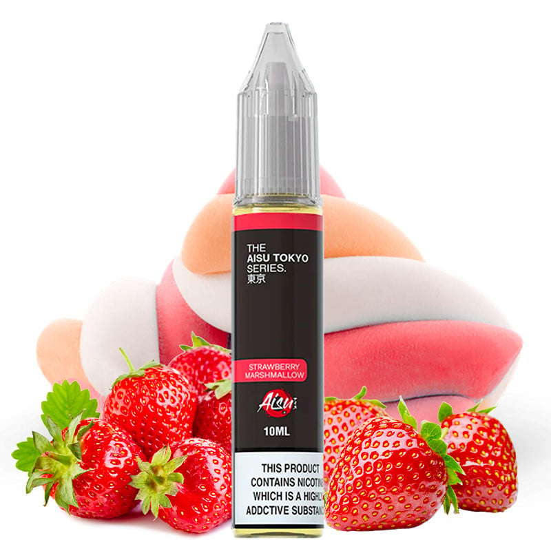 Eliquide Strawberry Marshmallow aux sels de nicotine de Zap Juice