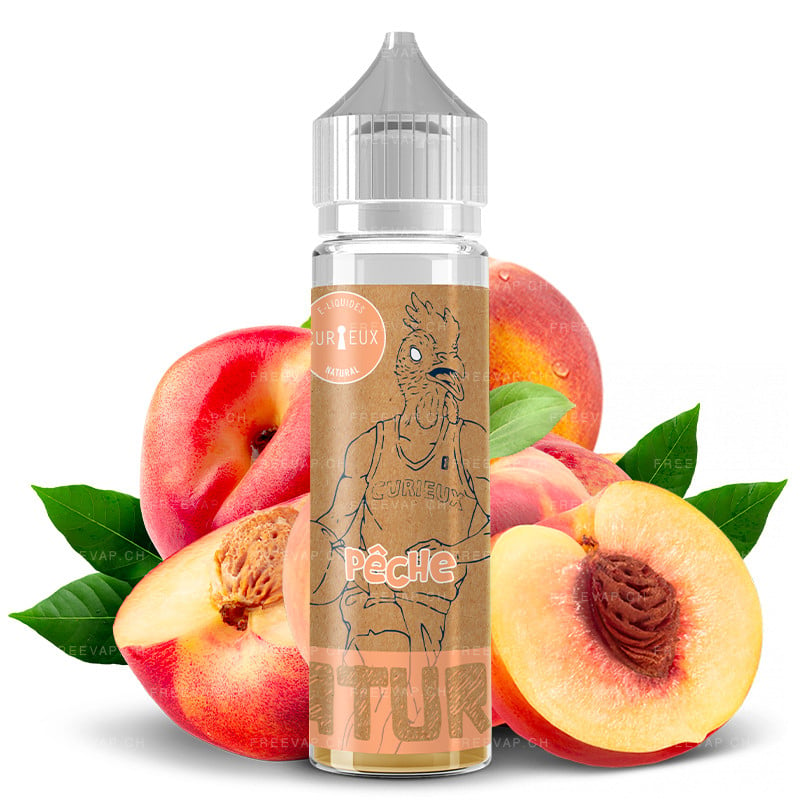 E-Liquid Natural Pfirsich 50ml Natural by Curieux